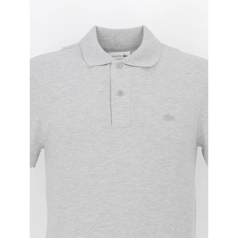 Polo core active gris chiné homme - Lacoste | wimod