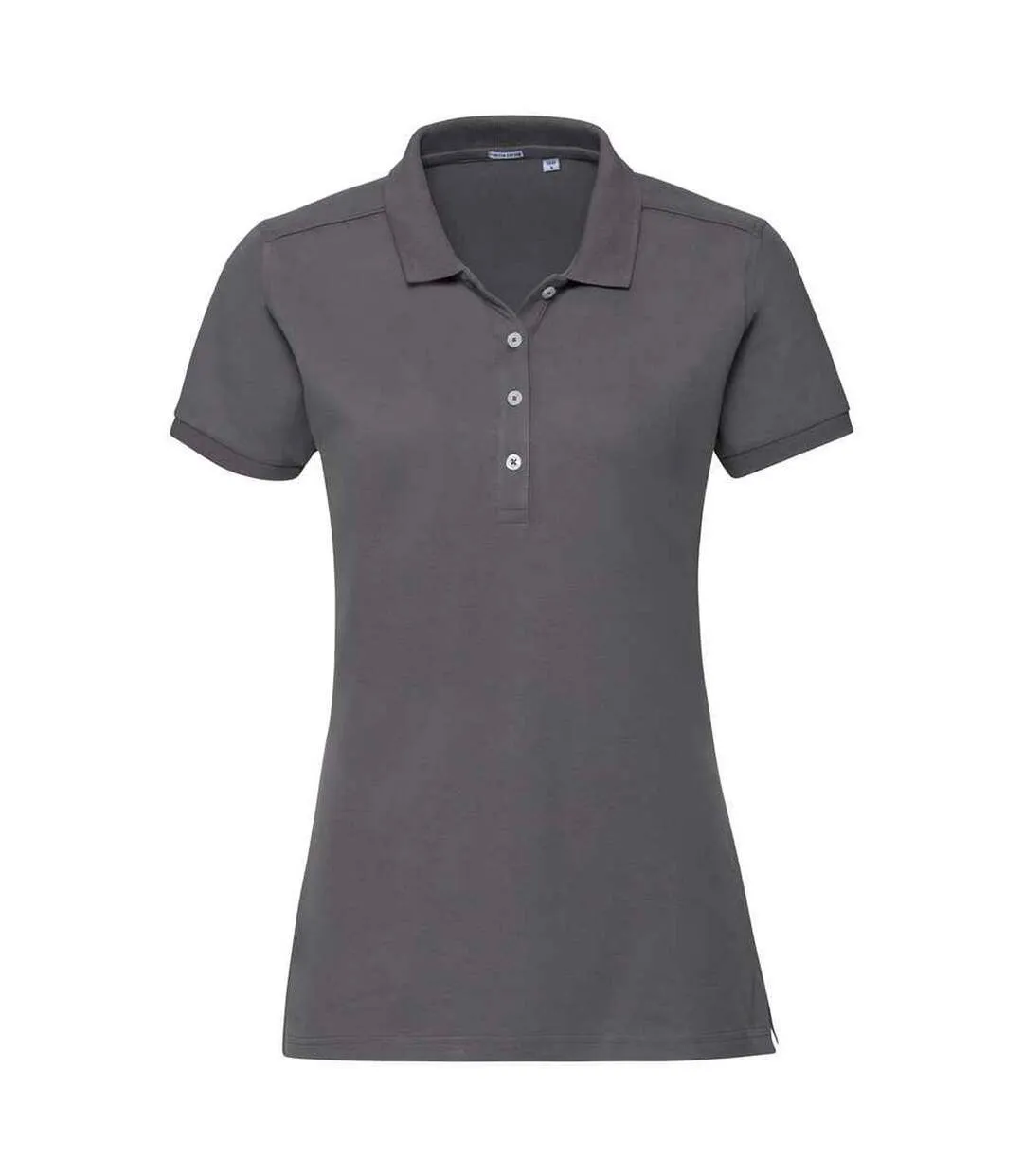 Polo femme gris foncé Russell