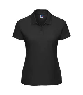 Polo femme noir Russell