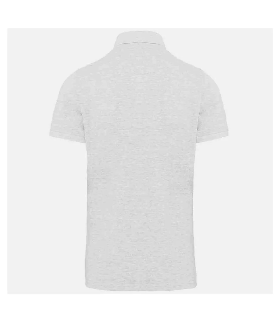 Polo homme blanc Kariban