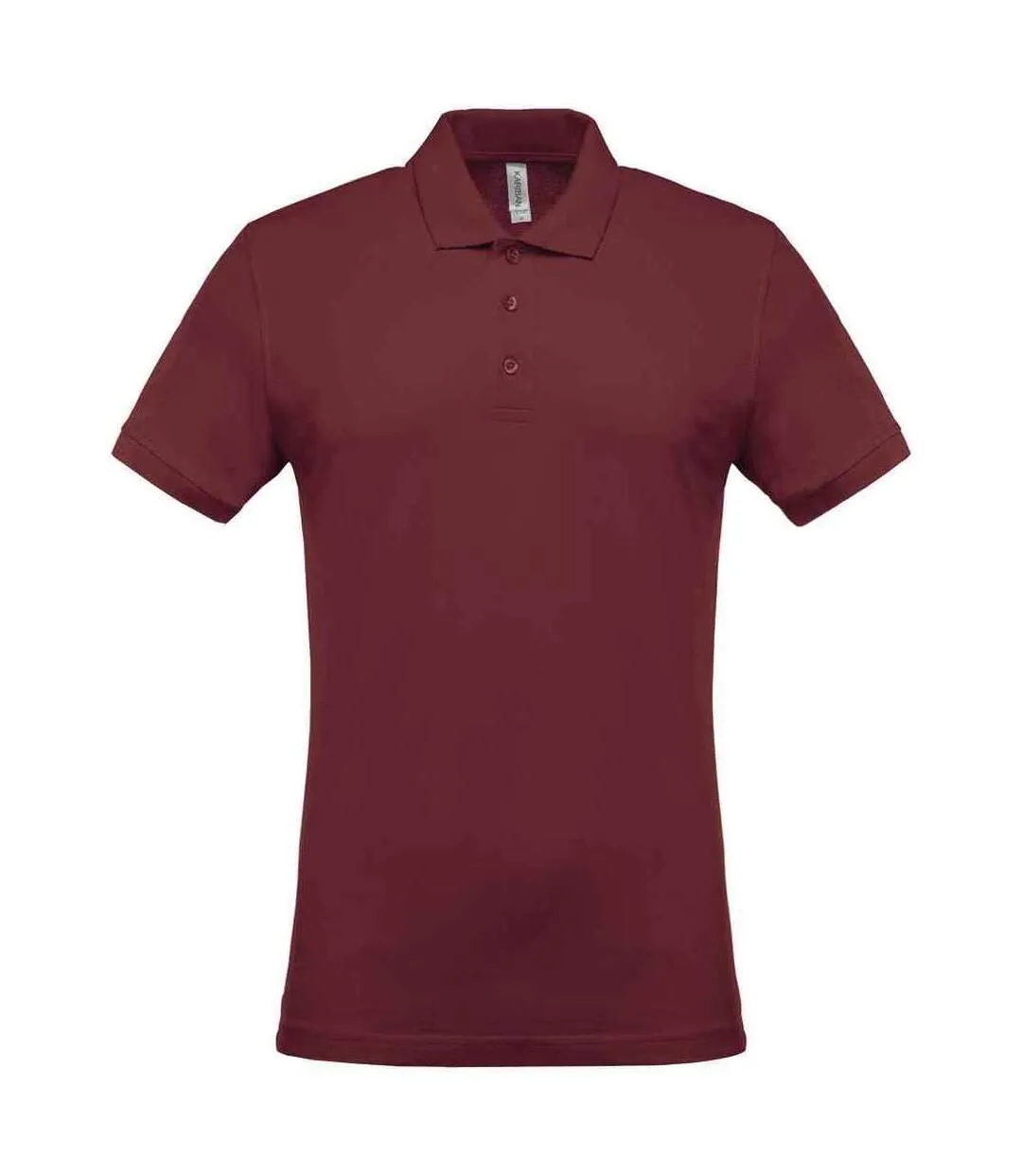 Polo homme bordeaux Kariban