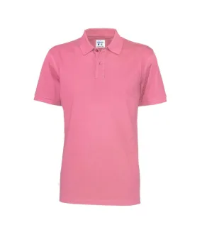 Polo homme rose Clique