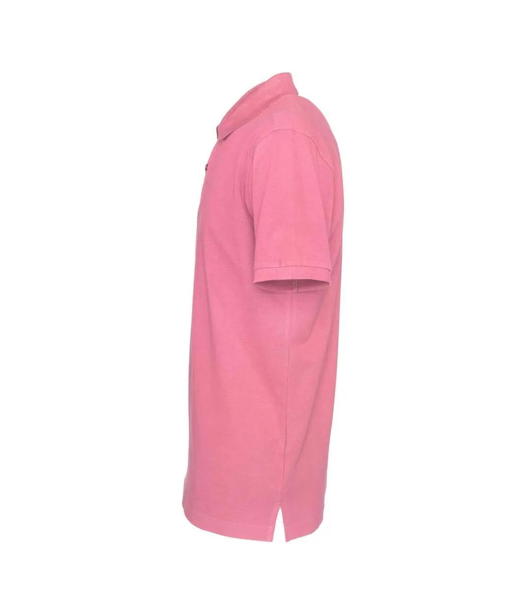 Polo homme rose Clique