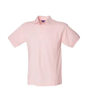 Polo homme rose Henbury