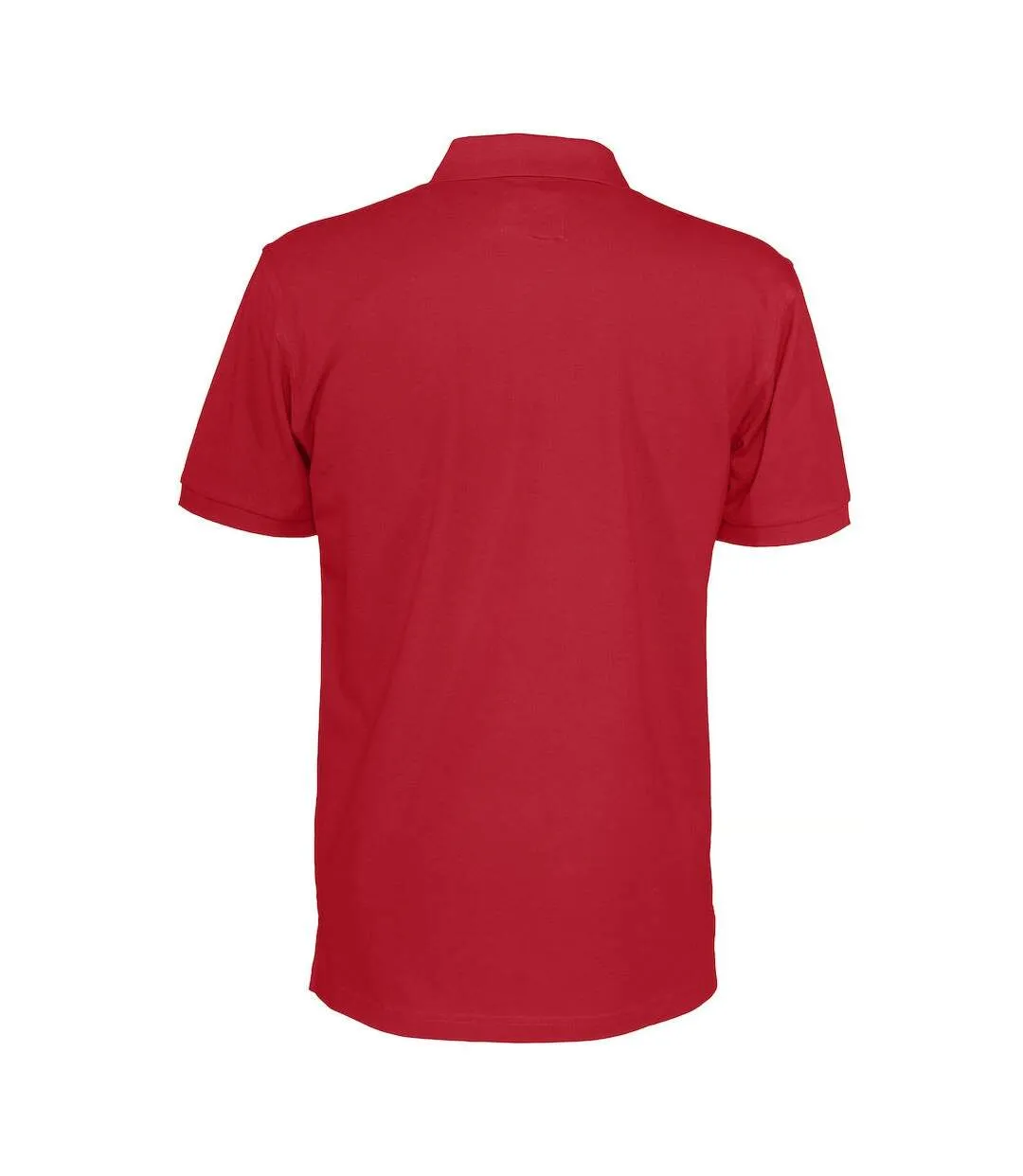 Polo homme rouge Clique