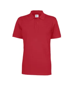 Polo homme rouge Clique