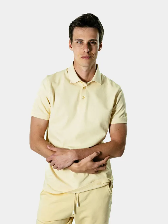 Polo jaune homme - Chabrand | wimod