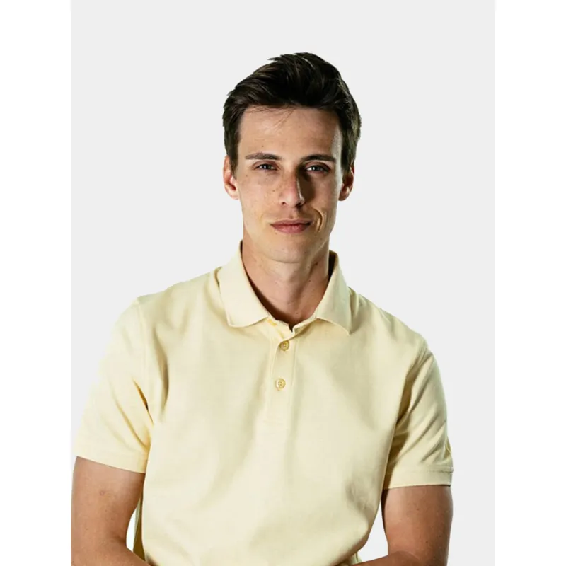 Polo jaune homme - Chabrand | wimod