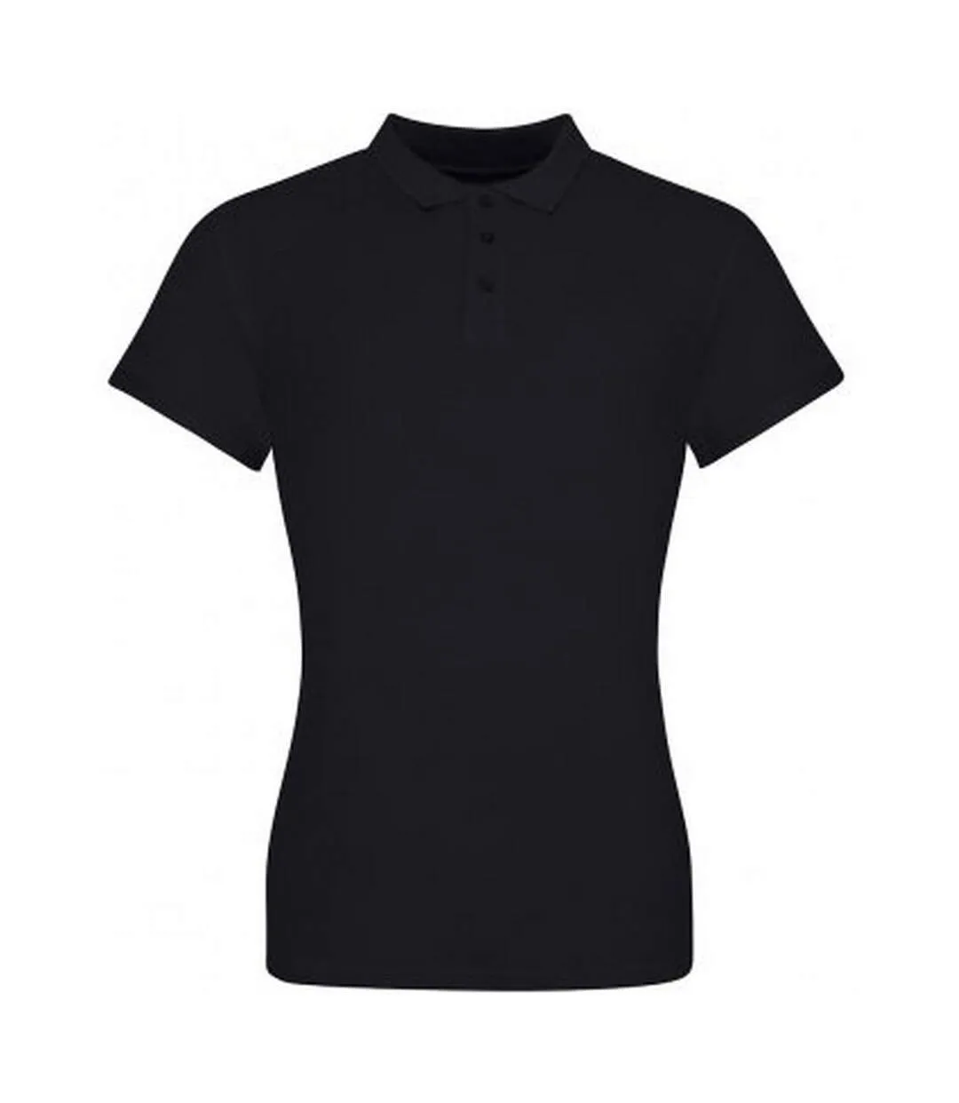 Polo piqu femme noir Awdis