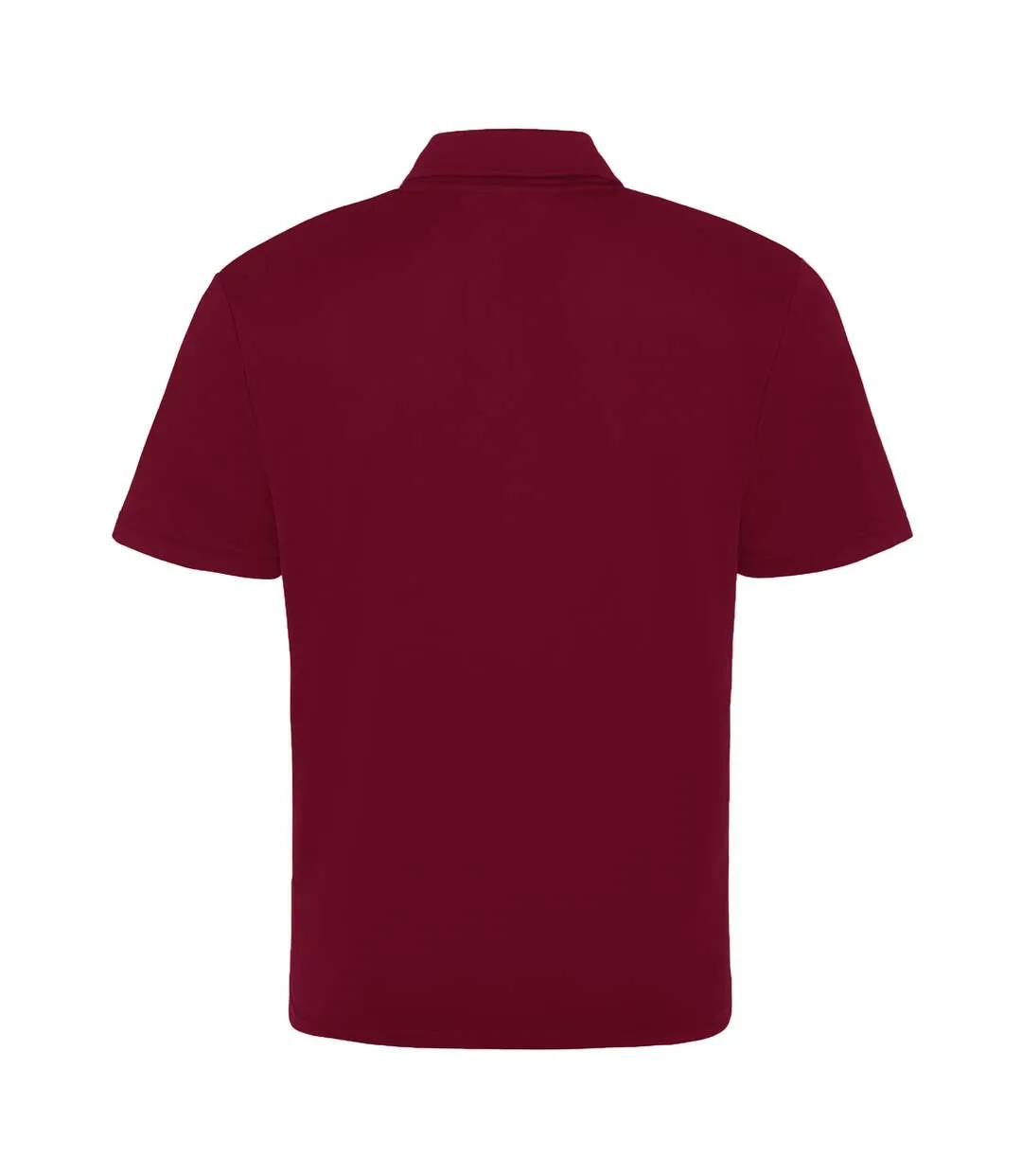 Polo sport homme bordeaux AWDis