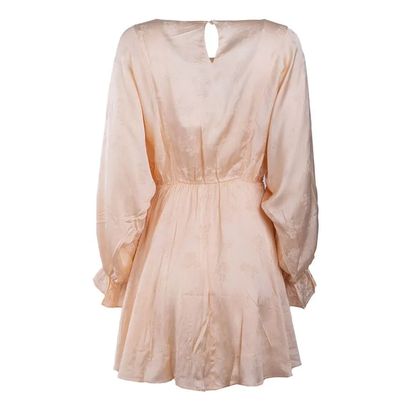 Robe cintrée Gitaka en satin Femme AMERICAN VINTAGE à prix dégriffé ! 