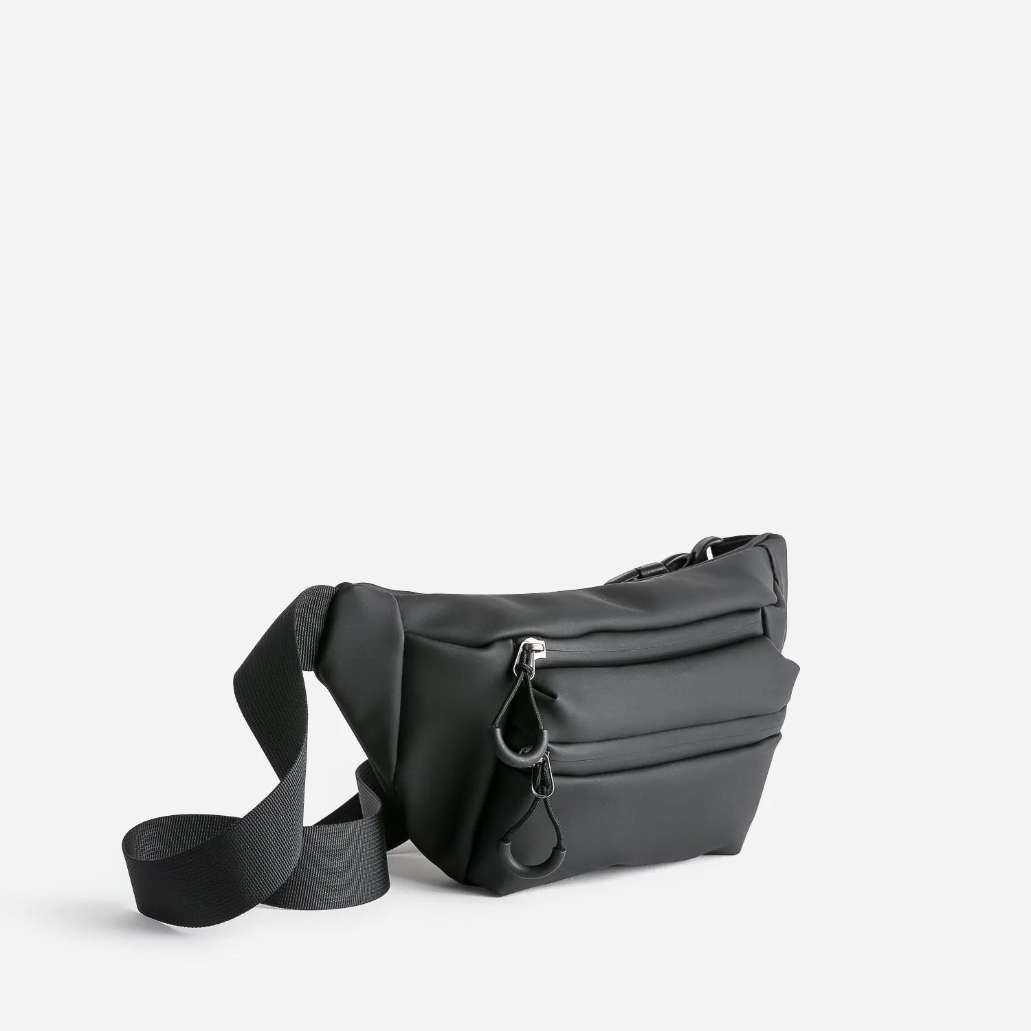 Sac-banane noir mat - Sacs Maroquinerie | ERAM