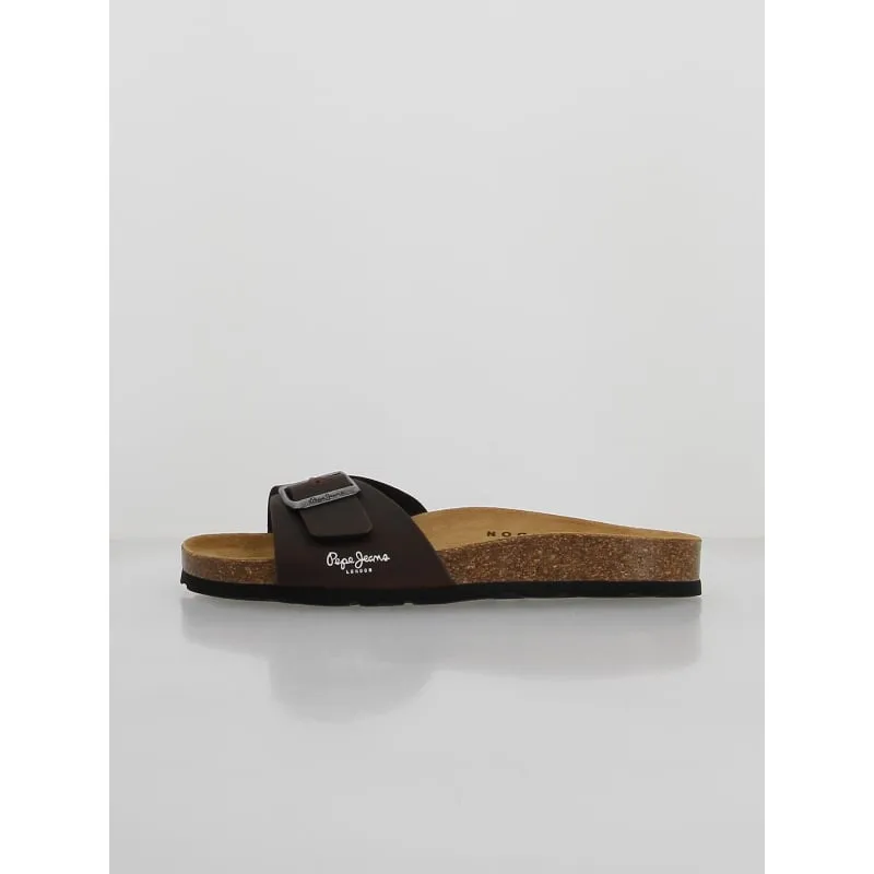 Sandales en cuir louis noir homme - Jack & Jones | wimod