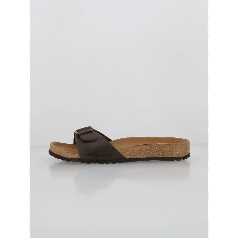 Sandales en cuir louis noir homme - Jack & Jones | wimod