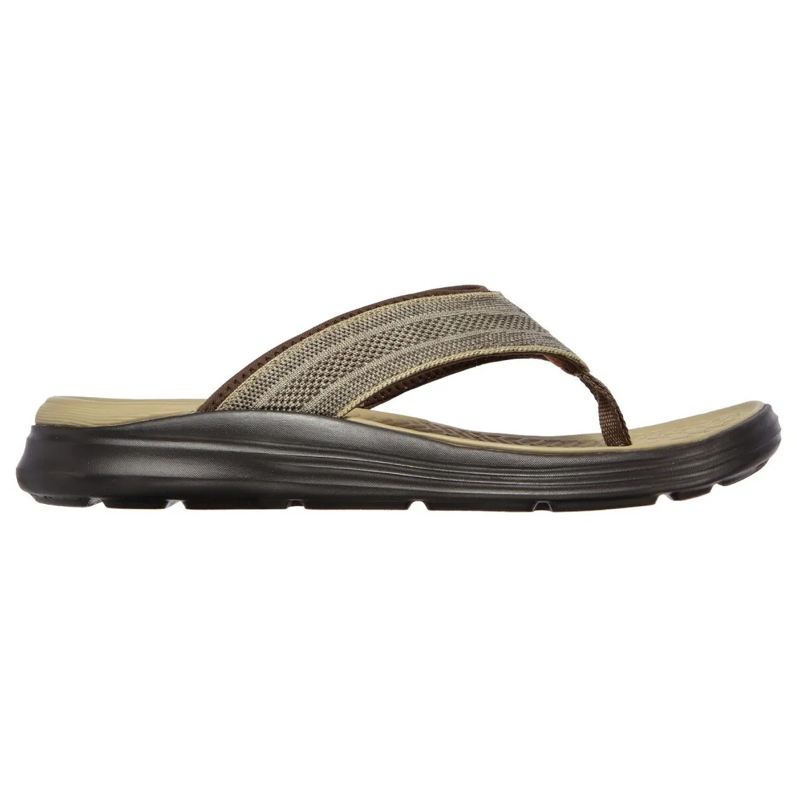 Sandales homme SARGO - POINT VISTA Marron Skechers - Tongs et claquettes Homme sur MenCorner