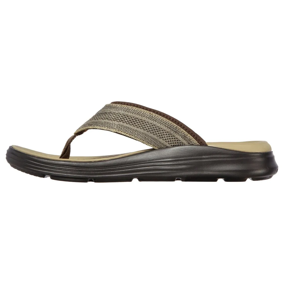 Sandales homme SARGO - POINT VISTA Marron Skechers - Tongs et claquettes Homme sur MenCorner