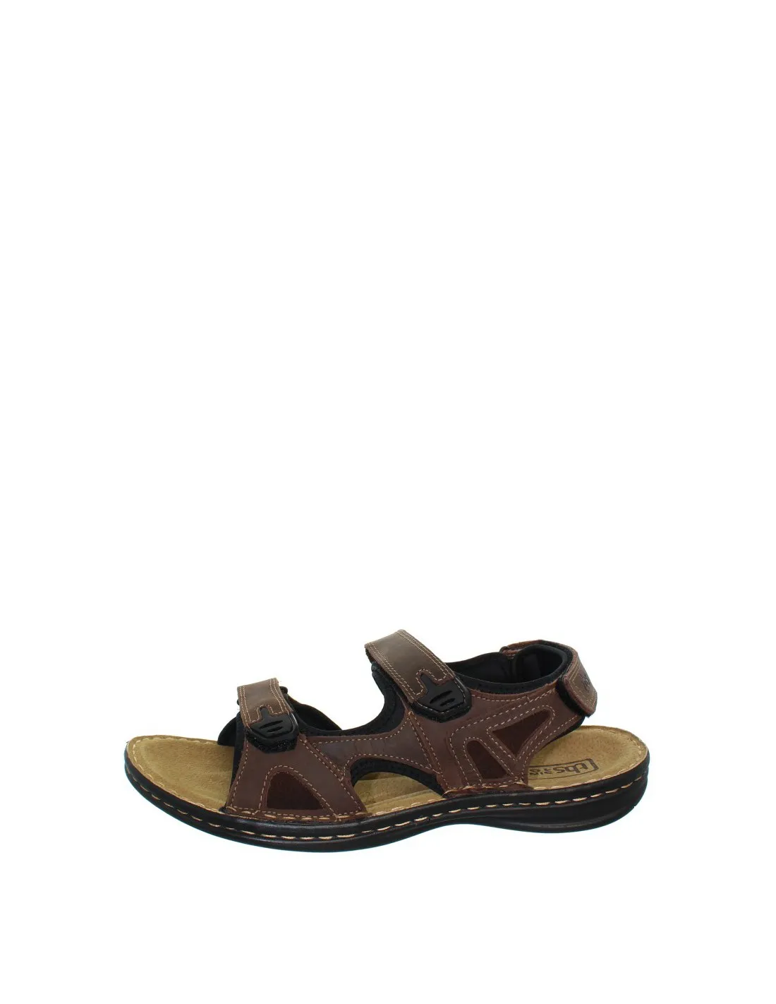 Sandales TBS Berric en cuir ref 40789 marron