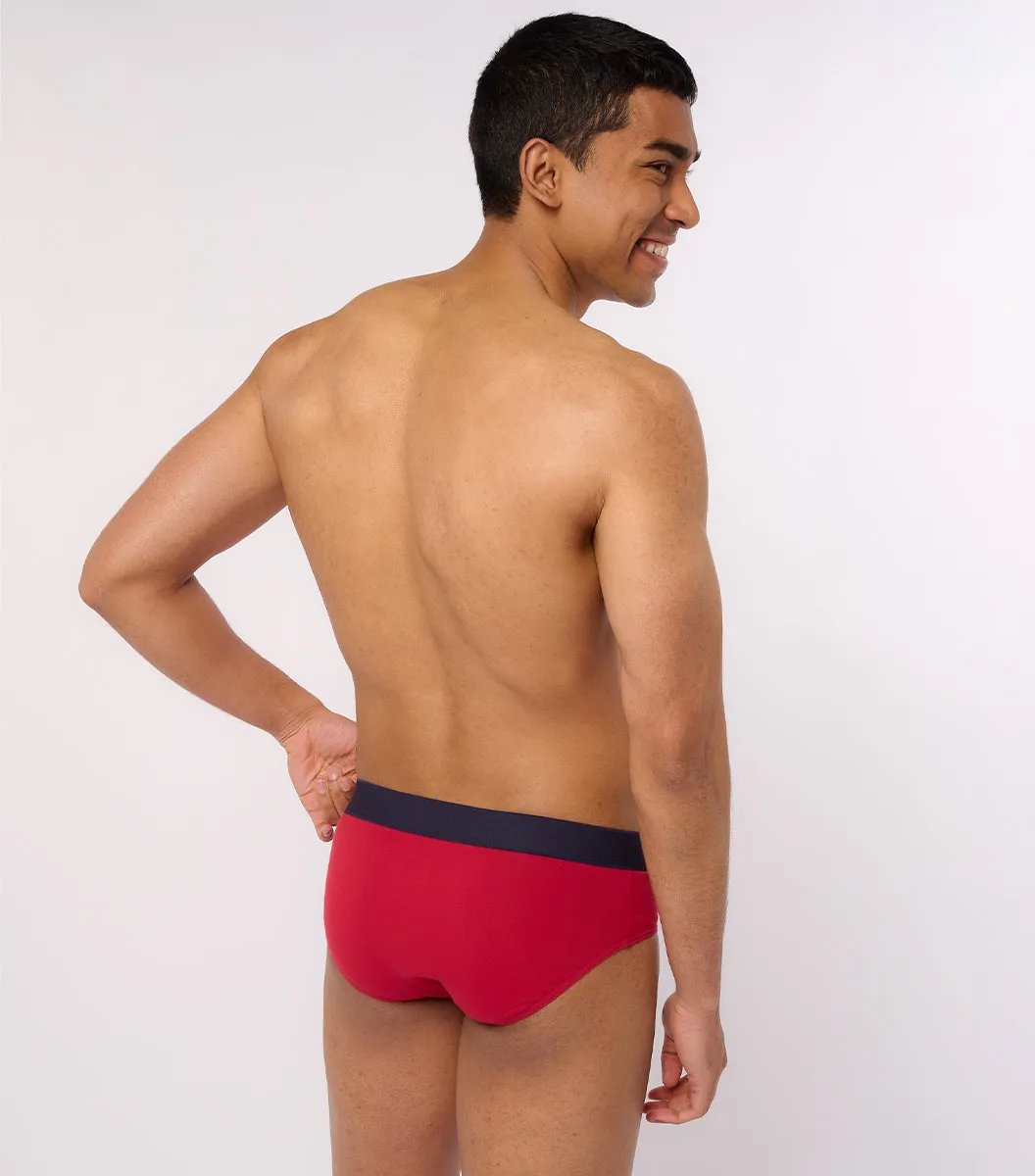 Slip Homme Rouge - Intemporel