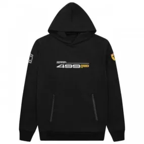 Sweat à capuche Ferrari Hypercar Team Noir | Vêtements officiels