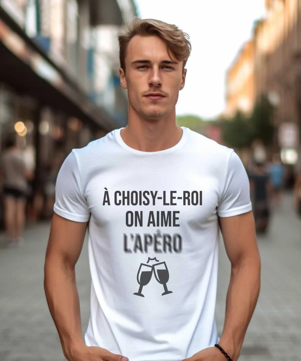 T-Shirt A Choisy-le-Roi on aime l'apéro