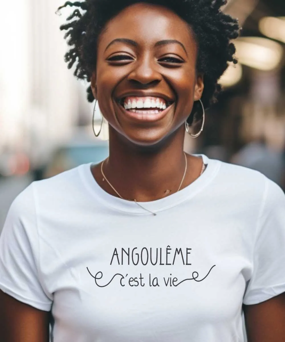 T-Shirt Angoulême c'est la vie