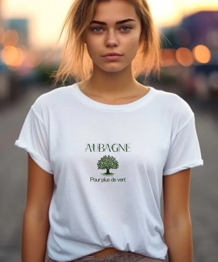 T-Shirt Aubagne pour plus de vert