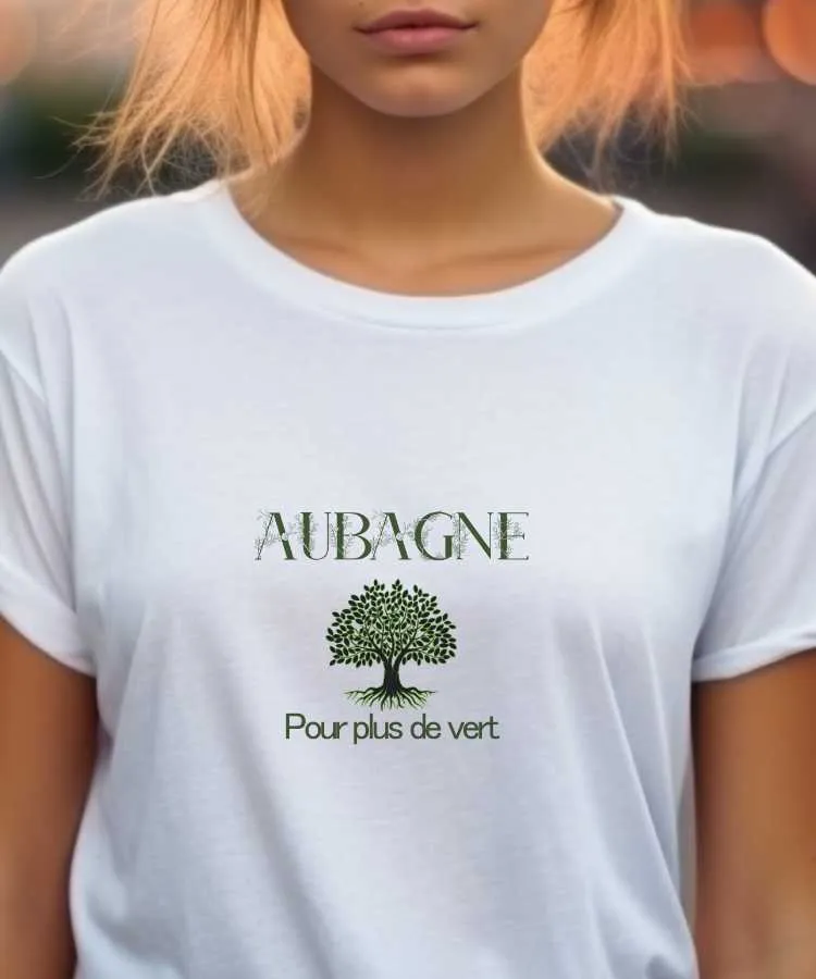 T-Shirt Aubagne pour plus de vert