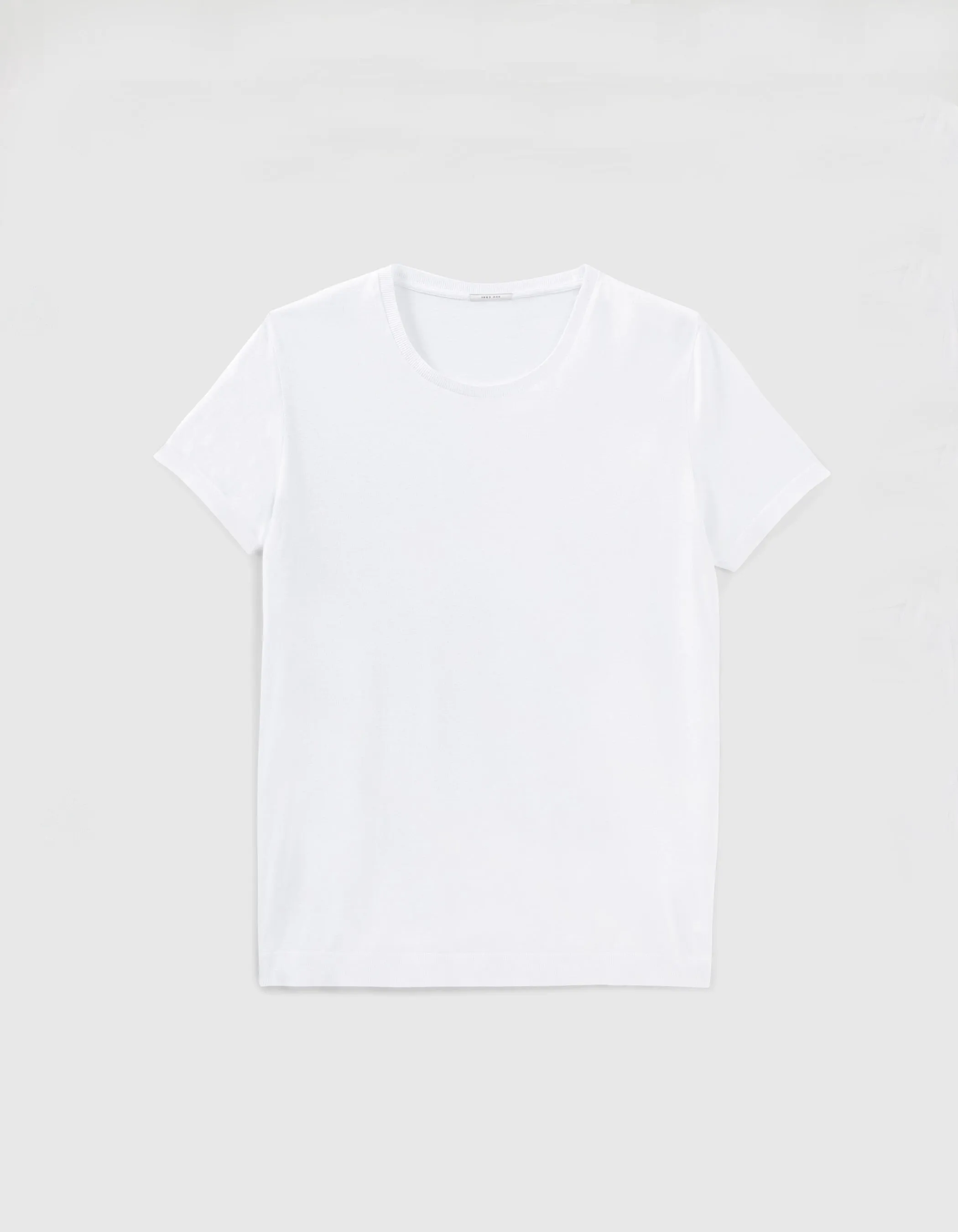 T-shirt blanc coton modal Homme