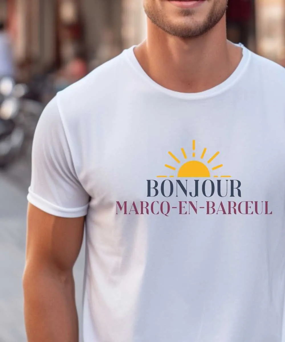 T-Shirt Bonjour Marcq-en-Barœul