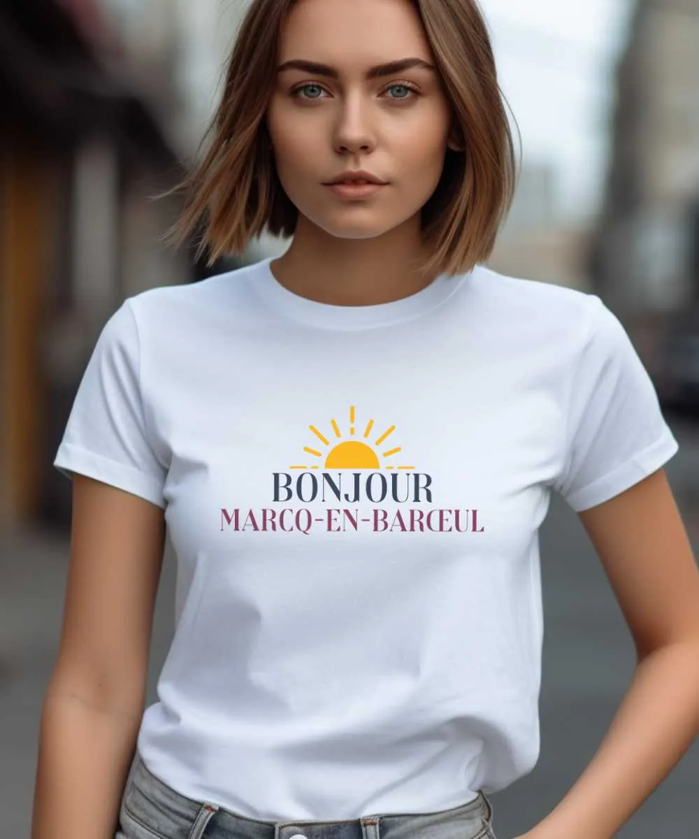 T-Shirt Bonjour Marcq-en-Barœul