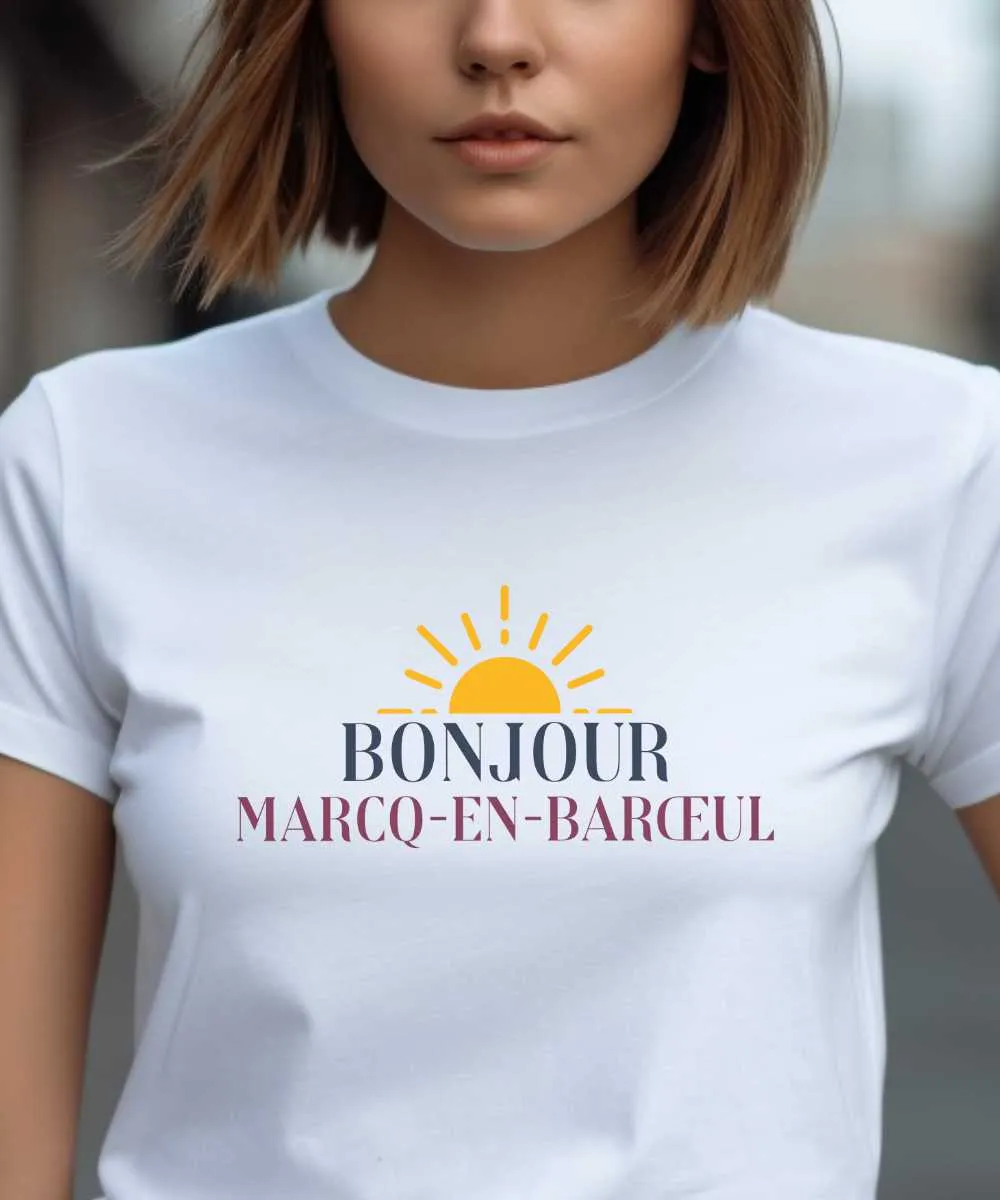 T-Shirt Bonjour Marcq-en-Barœul