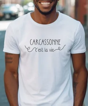 T-Shirt Carcassonne c'est la vie