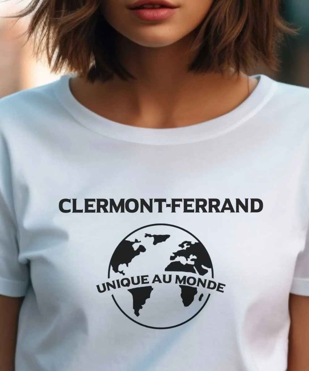 T-Shirt Clermont-Ferrand unique au monde