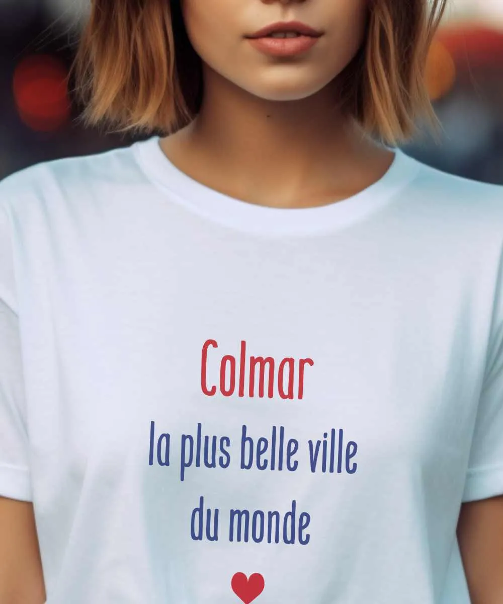 T-Shirt Colmar la plus belle ville du monde