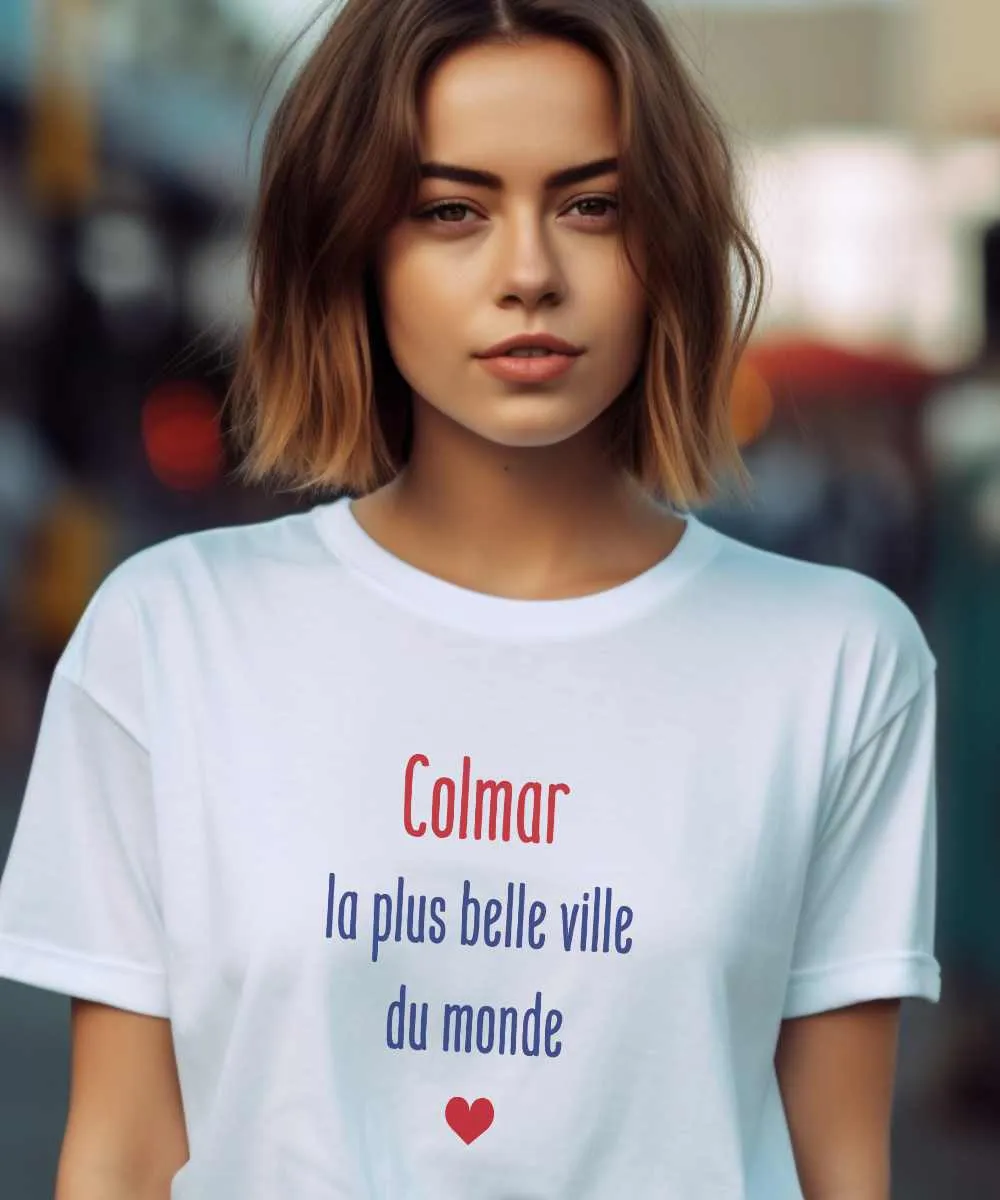 T-Shirt Colmar la plus belle ville du monde