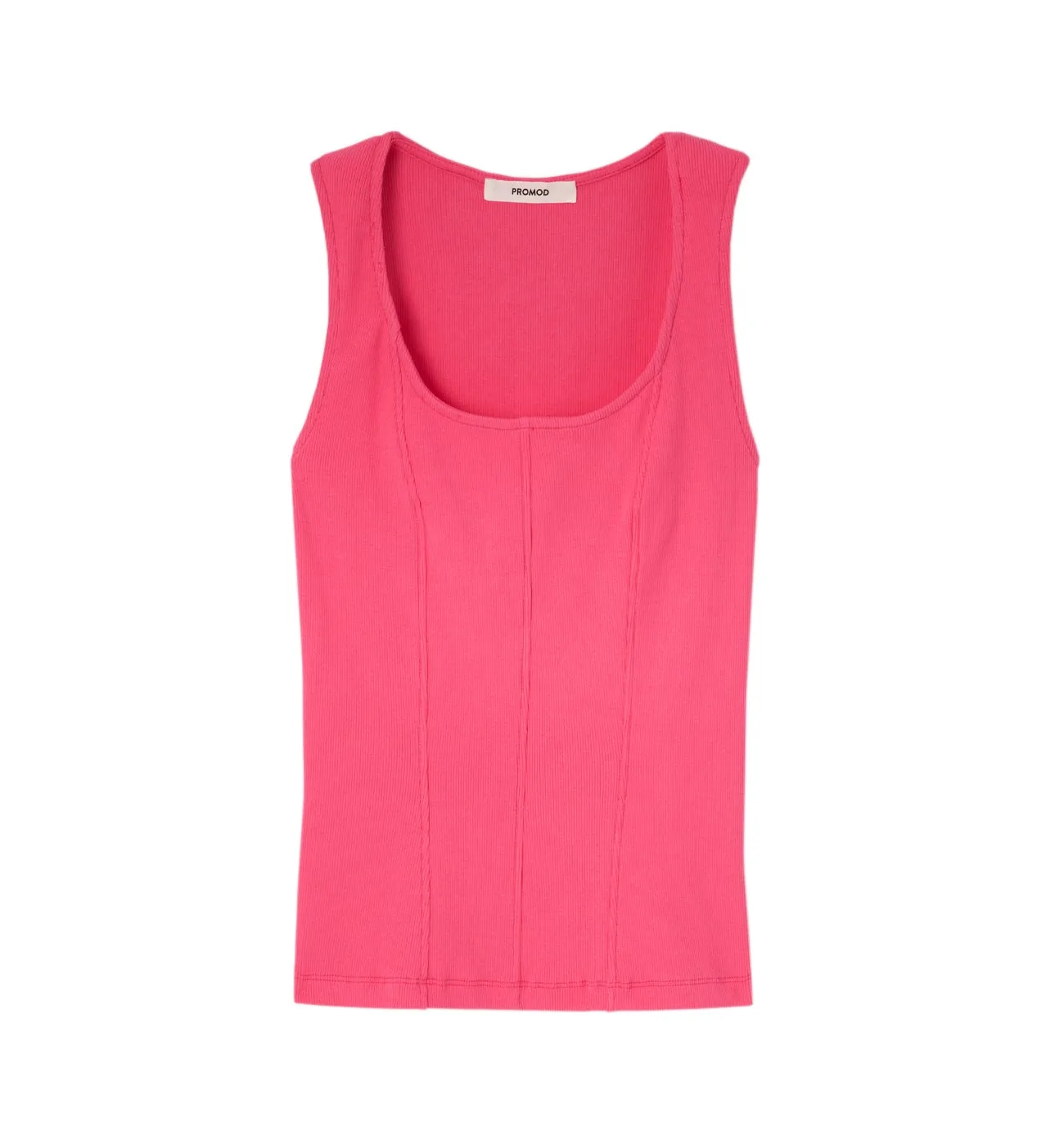 T-shirt corset en jersey - Rose