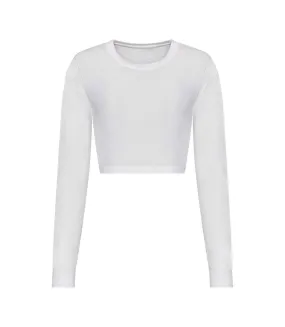 T-shirt court femme blanc Awdis