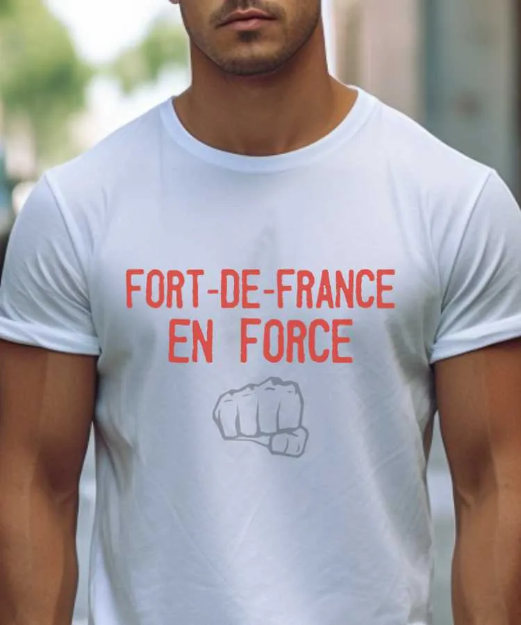 T-Shirt Fort-de-France en force