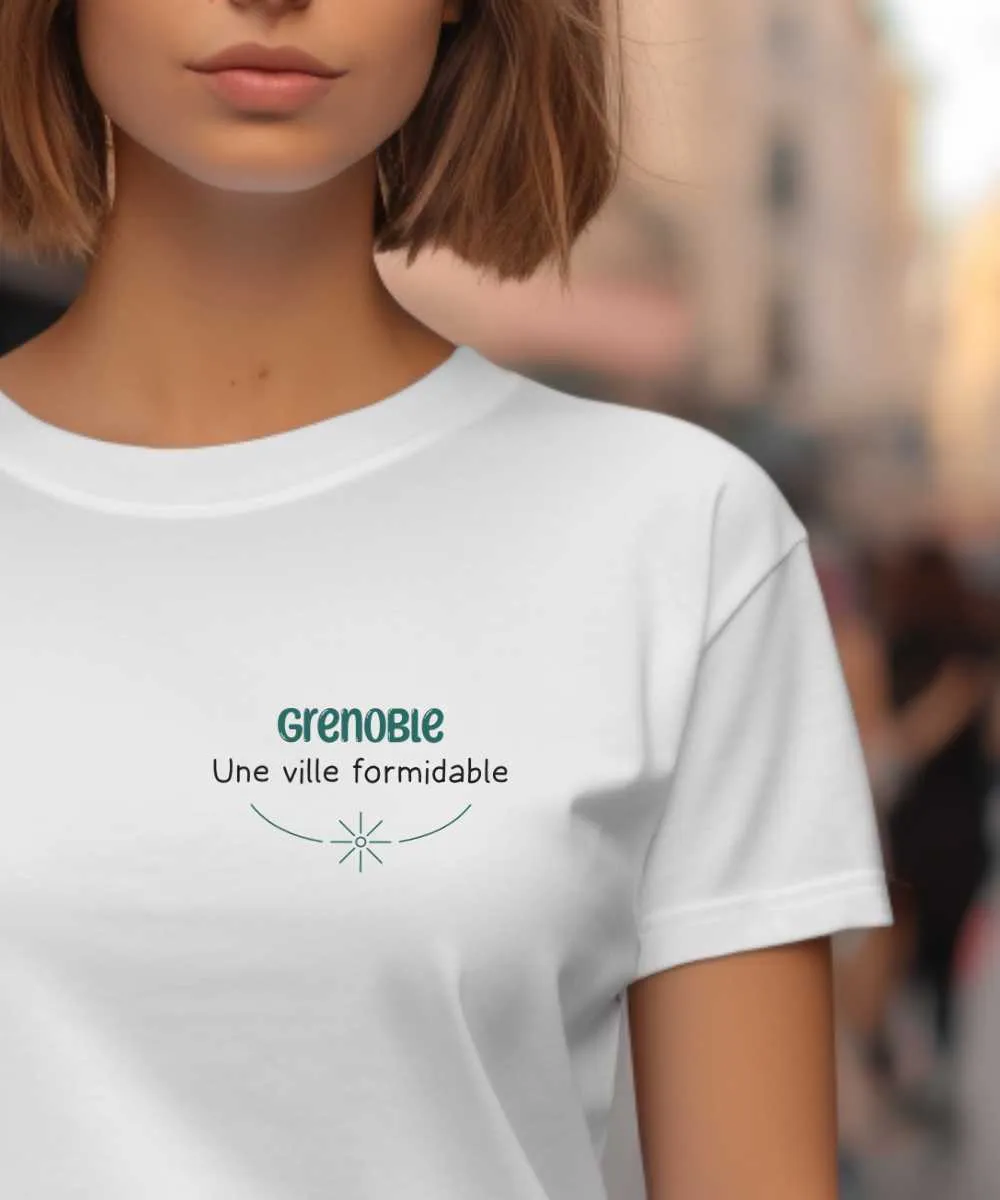 T-Shirt Grenoble une ville formidable