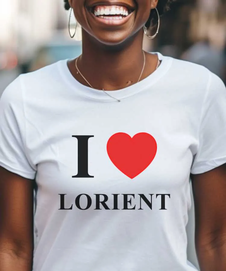 T-Shirt I love Lorient