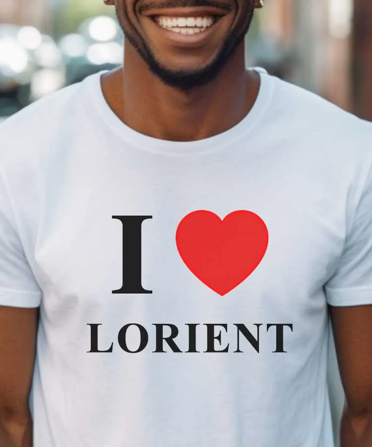 T-Shirt I love Lorient