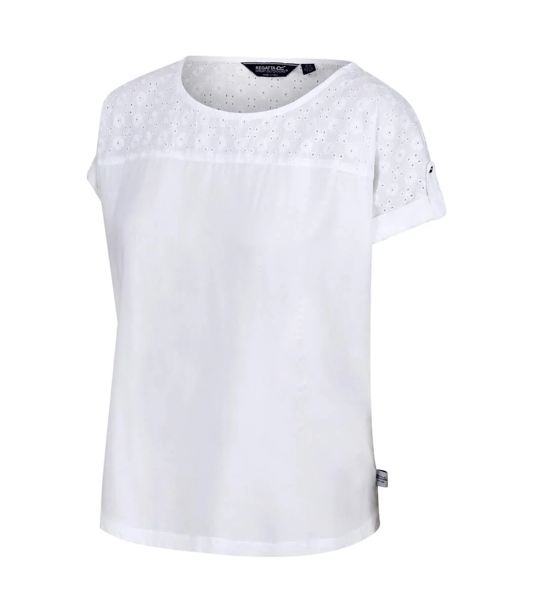 T-shirt jaida femme blanc Regatta