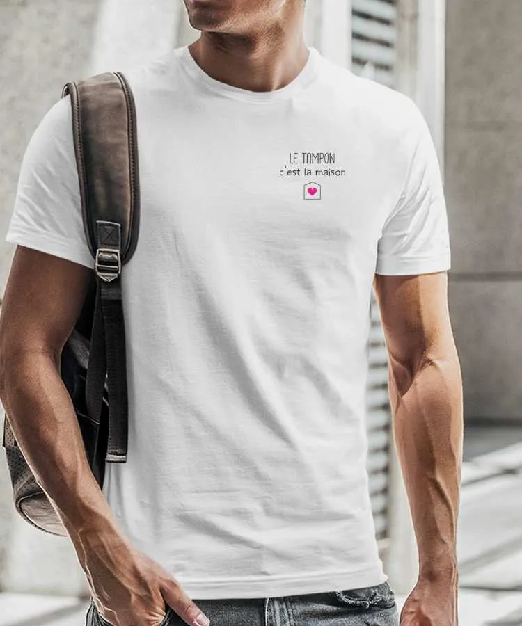 T-Shirt Le Tampon C'est la maison