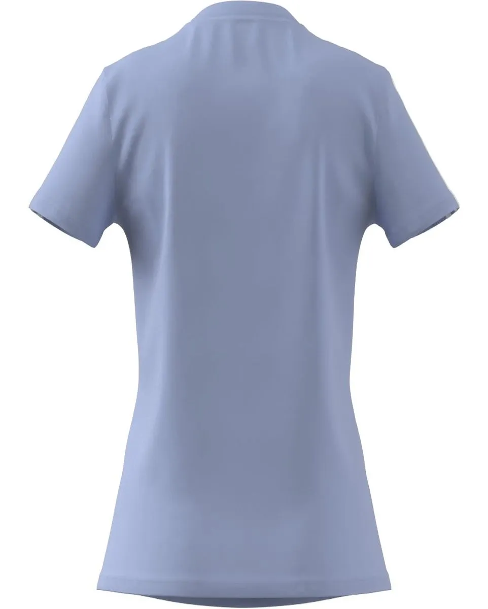 T-shirt manches courtes Femme W 3S T Bleu