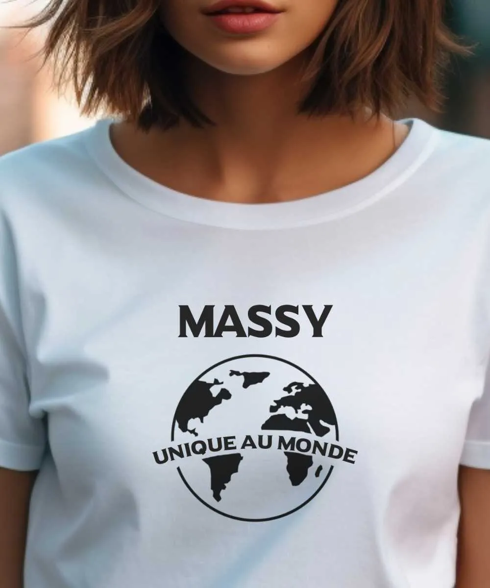 T-Shirt Massy unique au monde