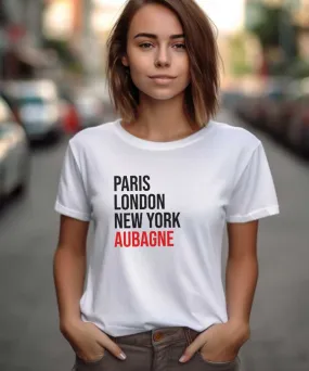 T-Shirt Paris London New York Aubagne