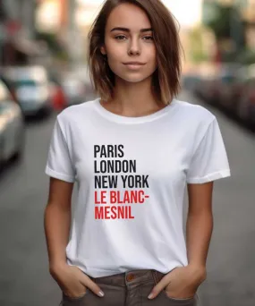 T-Shirt Paris London New York Le Blanc-Mesnil