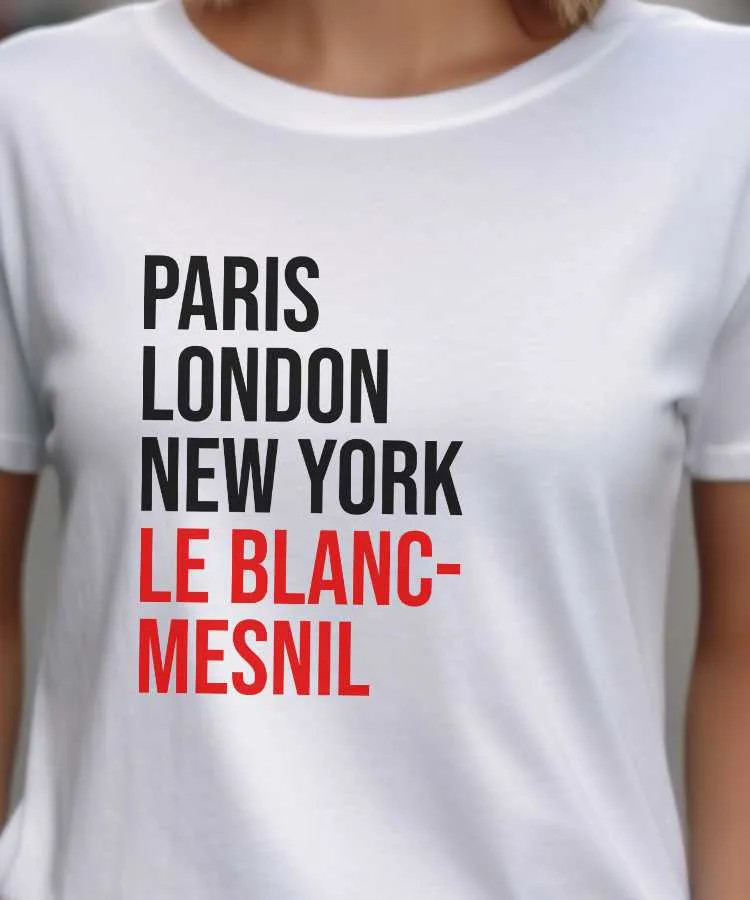 T-Shirt Paris London New York Le Blanc-Mesnil