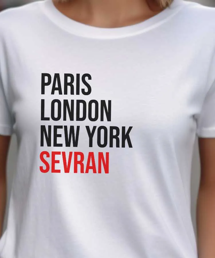 T-Shirt Paris London New York Sevran