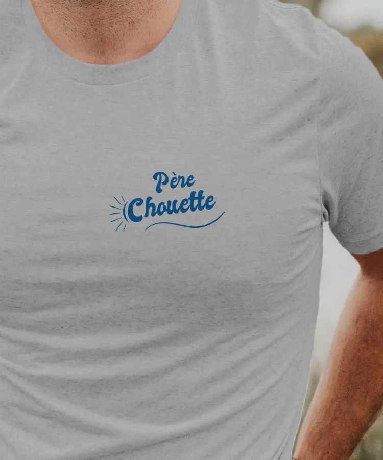 T-Shirt Père Chouette face Pour homme